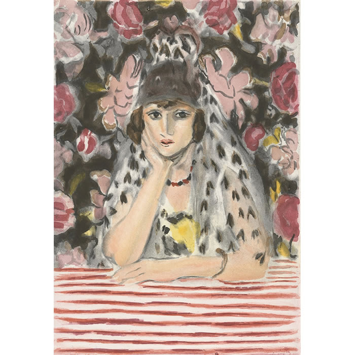 L’Espagnole - Une estampe d’après Henri Matisse