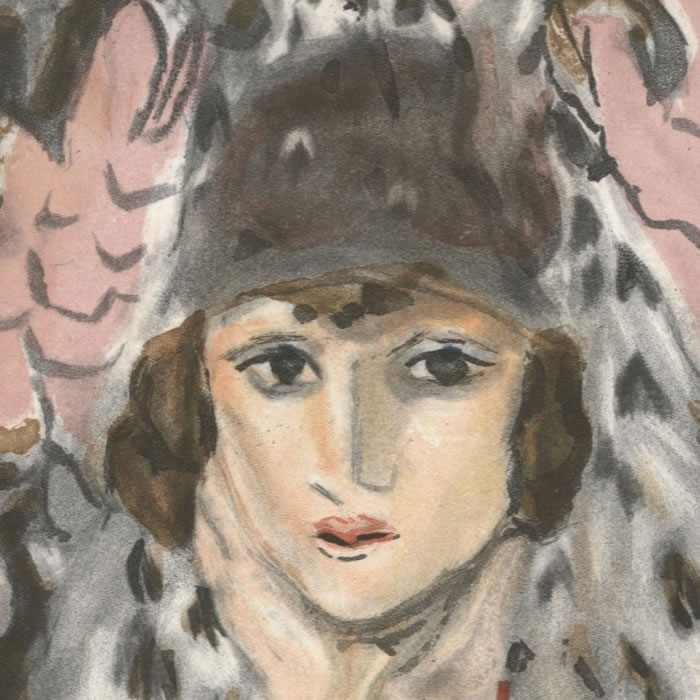 L’Espagnole - Une estampe d’après Henri Matisse