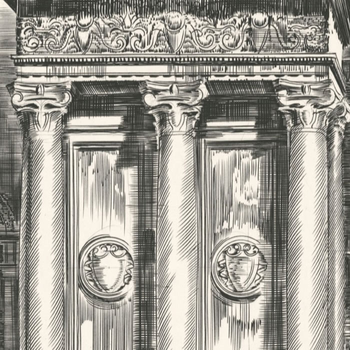 The Colleone, Venice - Une estampe d’après Albert Decaris