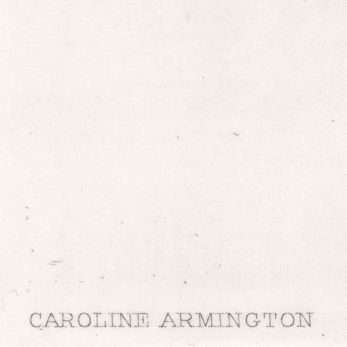 Le pont des Arts et la Cité à Paris - Une estampe d’après Caroline Armington