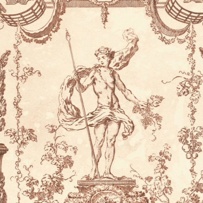 Baccus (composition ornementale d’époque Louis XIV) - Une estampe d’après Claude Gillot
