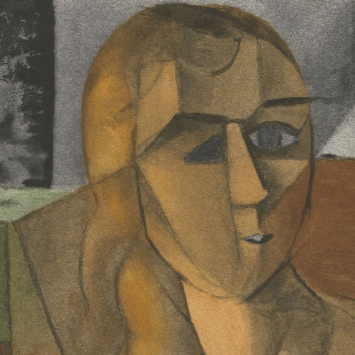 A Cup of Tea - Une estampe d’après Jean Metzinger