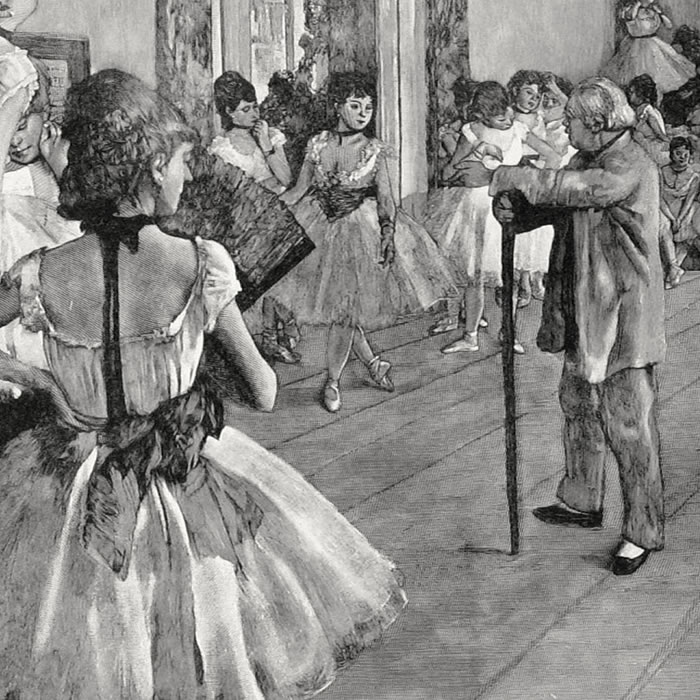 Dance Class - Une estampe d’après Edgar Degas