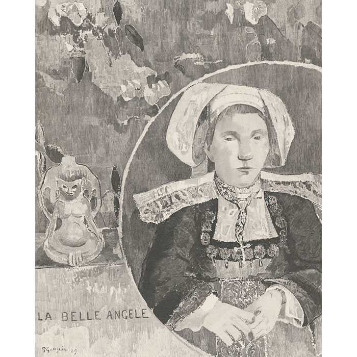 La Belle Angèle - Une estampe d’après Paul Gauguin