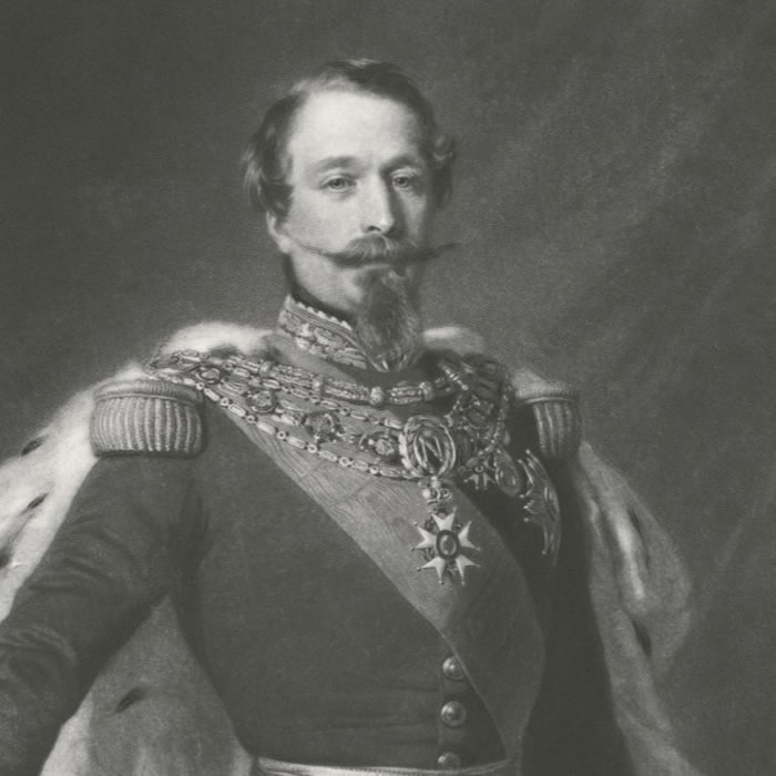 Emperor Napoleon III - Une estampe d’après Franz-Xaver Winterhalter