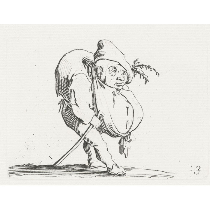 Le Bossu à la canne