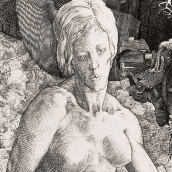 She is called the Key of Dreams - Une estampe d’après Jean-Pierre Velly