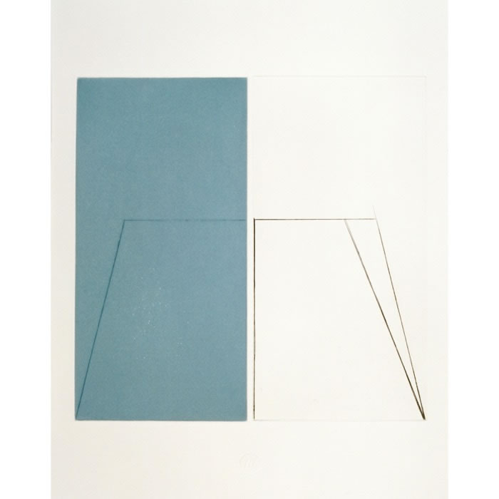 Geneviève Asse: Atlantic I - Une estampe d’après Geneviève Asse