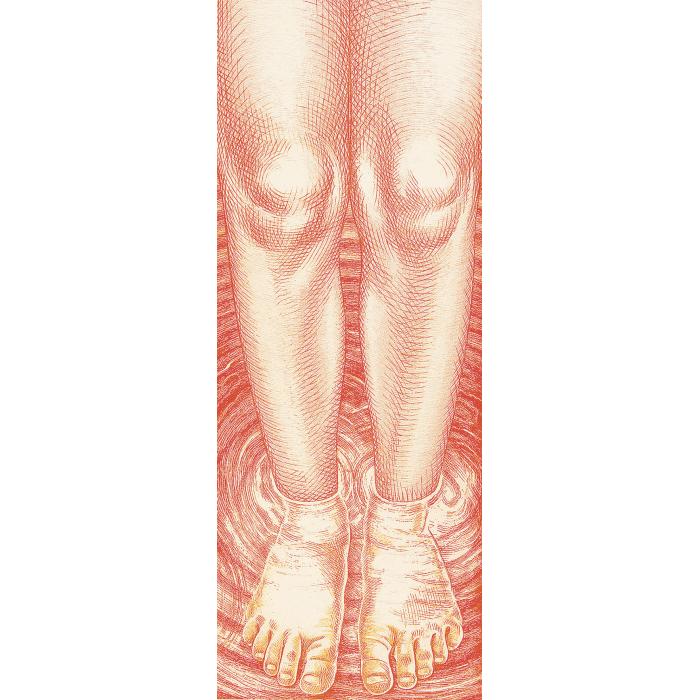 Portrait en pied - Une estampe d’après Agathe May