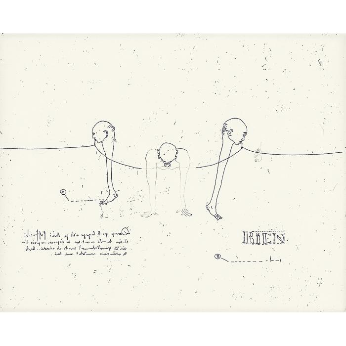 Fil de rien - Une estampe d’après Philippe Favier