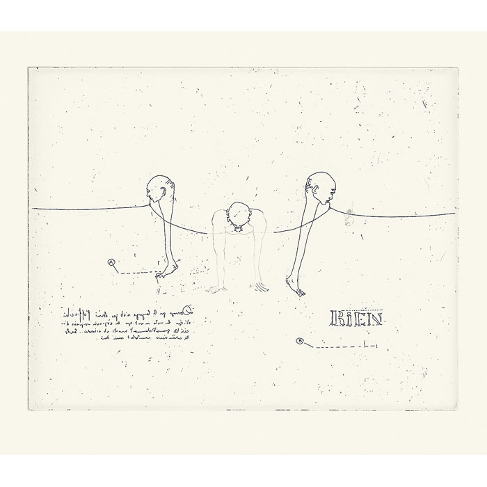 Fil de rien - Une estampe d’après Philippe Favier