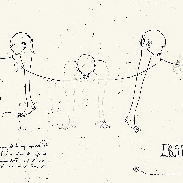 Fil de rien - Une estampe d’après Philippe Favier