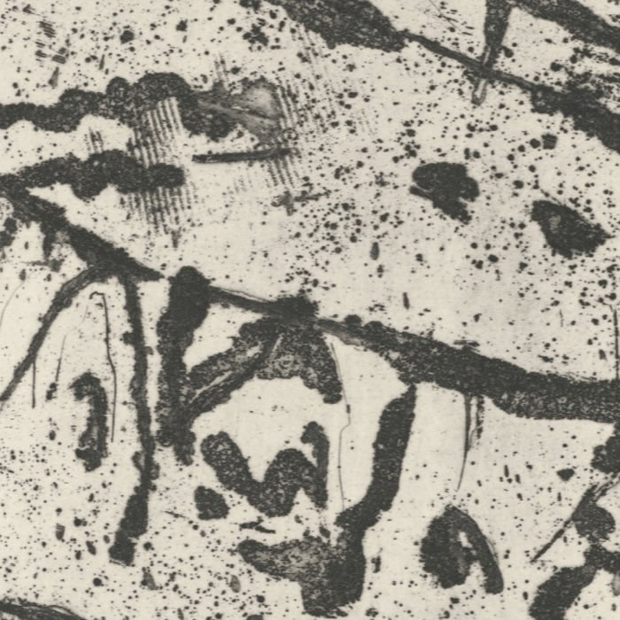 Sumerian palimpseste - Une estampe d’après Georges Noël