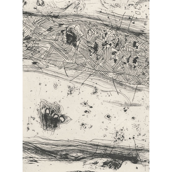 Voile d’Ophélie - Une estampe d’après Georges Noël