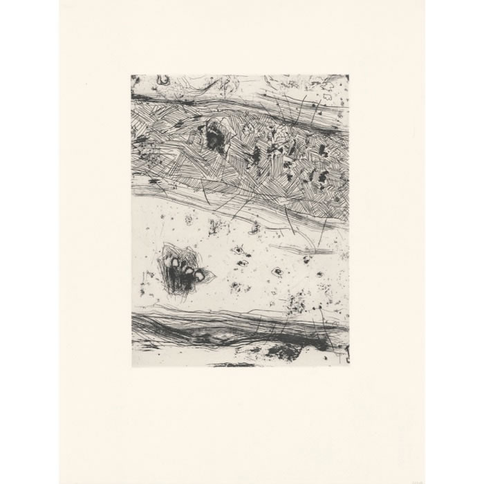 Voile d’Ophélie - Une estampe d’après Georges Noël