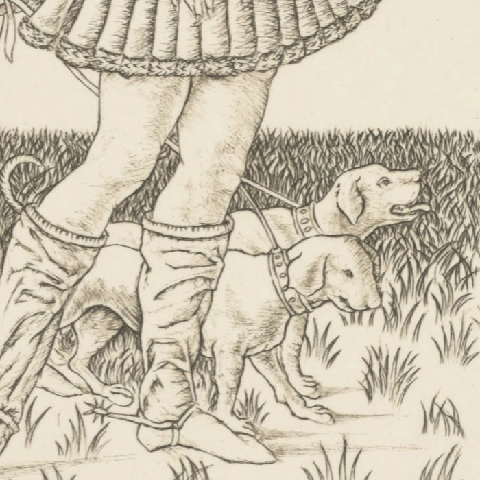 Zintilomo - Une estampe d’après Cécile Reims