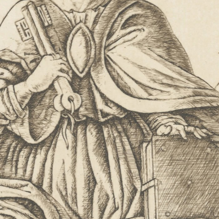 Papa - Une estampe d’après Cécile Reims