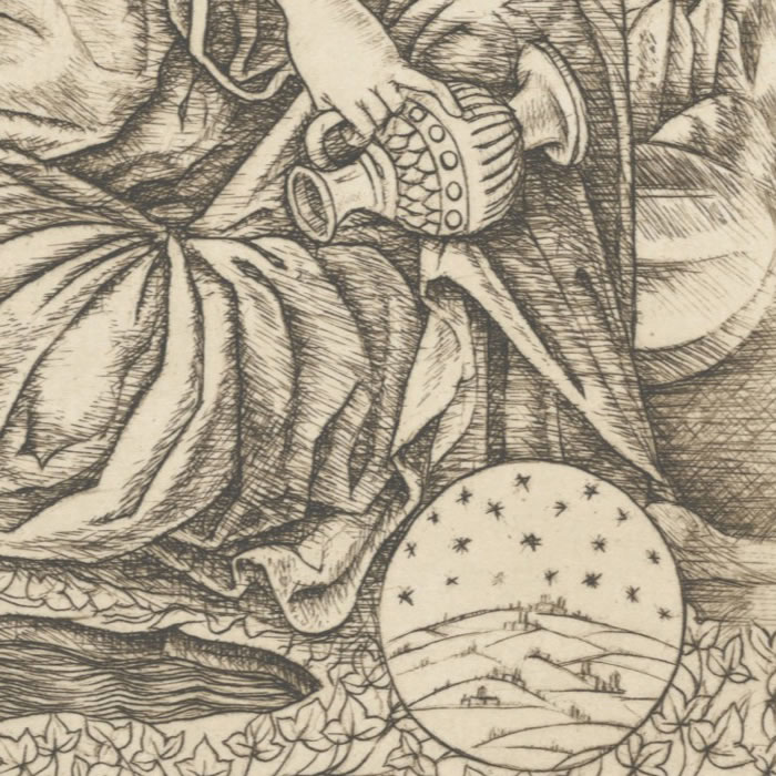 Poesia - Une estampe d’après Cécile Reims