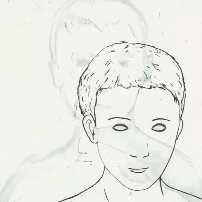 Garçon à la poupée - Une estampe d’après Françoise Petrovitch