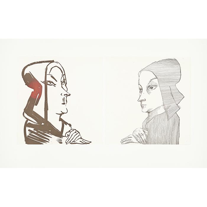 Les Matheron-1 - Une estampe d’après Camille Henrot