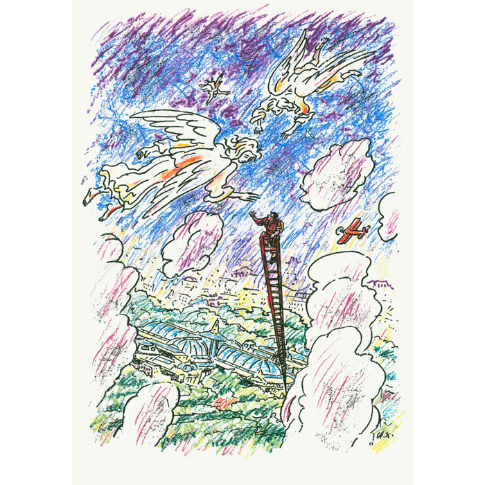 How to meet an angel - Une estampe d’après Emilia Kabakov