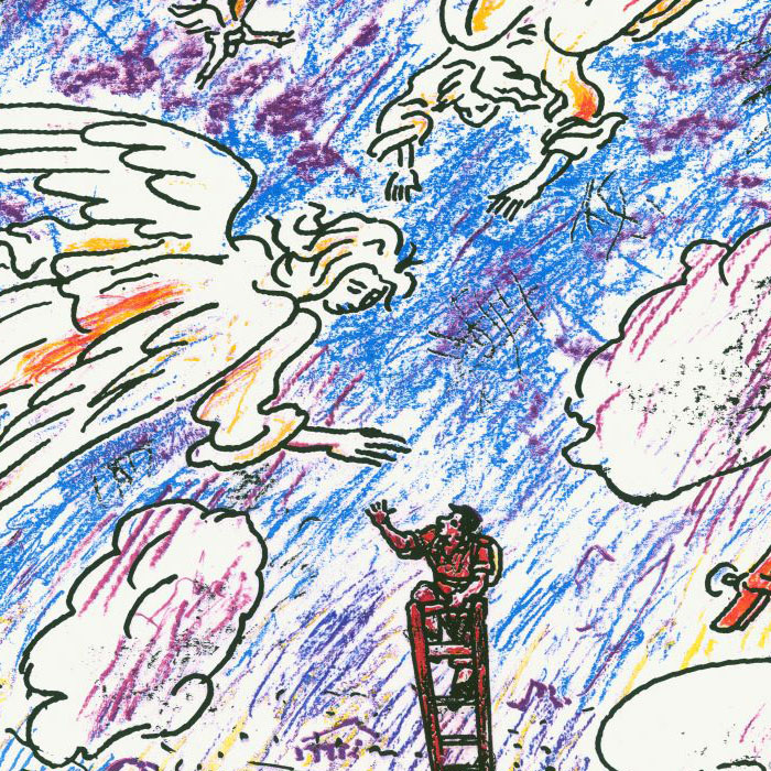 How to meet an angel - Une estampe d’après Emilia Kabakov