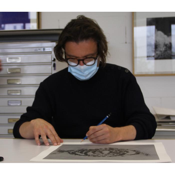 La Rose du Louvre, édition limitée - Une estampe d’après Jean-Michel Othoniel