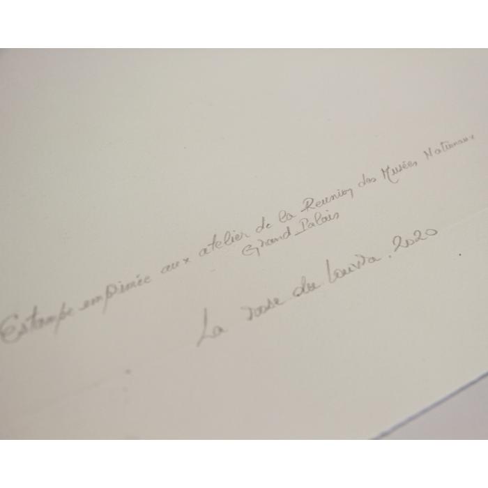 La Rose du Louvre, édition limitée - Une estampe d’après Jean-Michel Othoniel