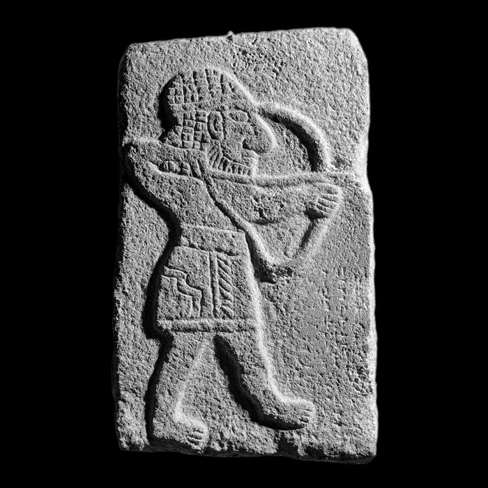 Orthostat of the Palace of King Kapara - Eastern antiquities - Reproduction d’une sculpture du Musée du Louvre, Paris