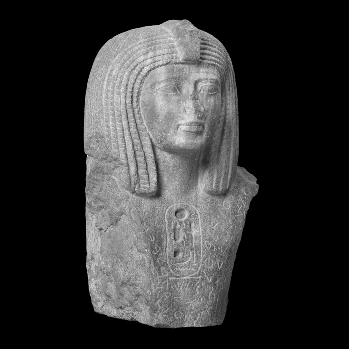 Bust of Osorkon I - Eastern antiquities - Reproduction d’une sculpture du Musée du Louvre, Paris
