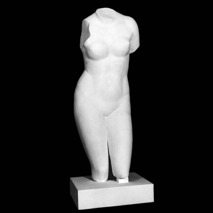 Torse de l’Aphrodite de Cnide - Antiquités gréco-romaines - Reproduction d’une sculpture du Musée du Louvre, Paris