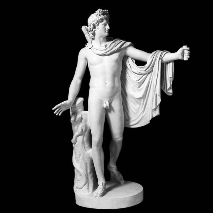 Apollo Belvedere - Greco-Roman antiquities - Reproduction d’une sculpture du Musées du Vatican, Rome