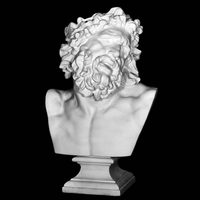 Bust of Laocoön - Reproduction d’une sculpture de l’École nationale supérieure des beaux-arts, Paris