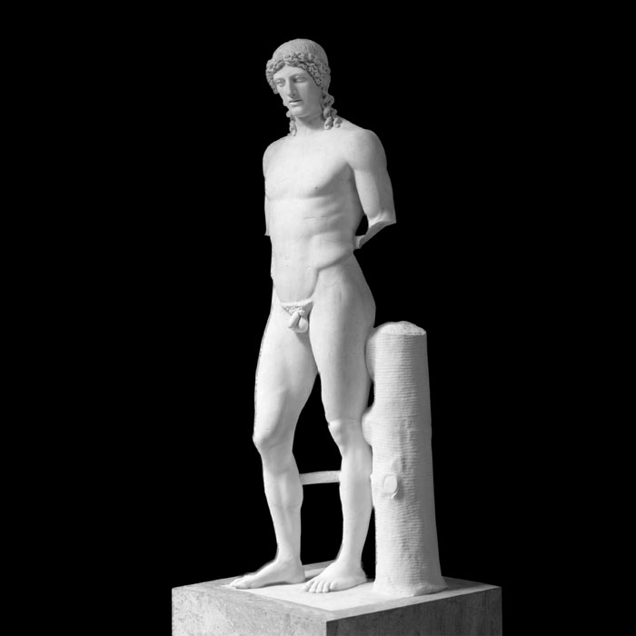 Cassel Apollo - Greco-Roman antiquities - Reproduction d’une sculpture du Musée du Louvre, Paris
