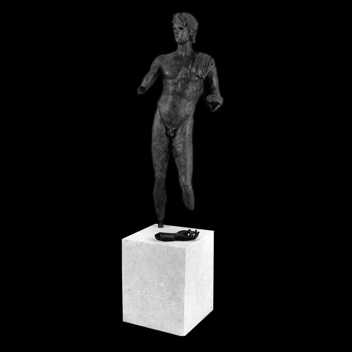 Éphèbe d’Agde - Antiquités gréco-romaines - Reproduction d’une sculpture du Musée Agathois Jules Baudou, Agde