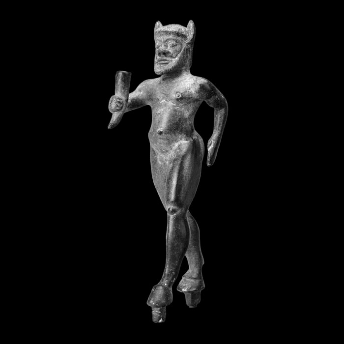 Silène - Antiquités gréco-romaines - Reproduction d’une sculpture du Musée du Louvre, Paris