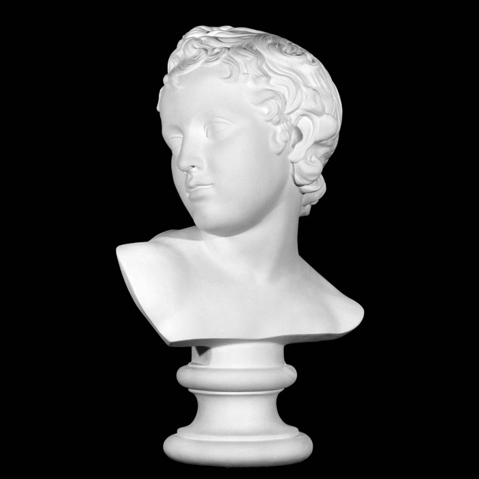 Bust of Eros - Greco-Roman antiquities - Reproduction d’une sculpture du 