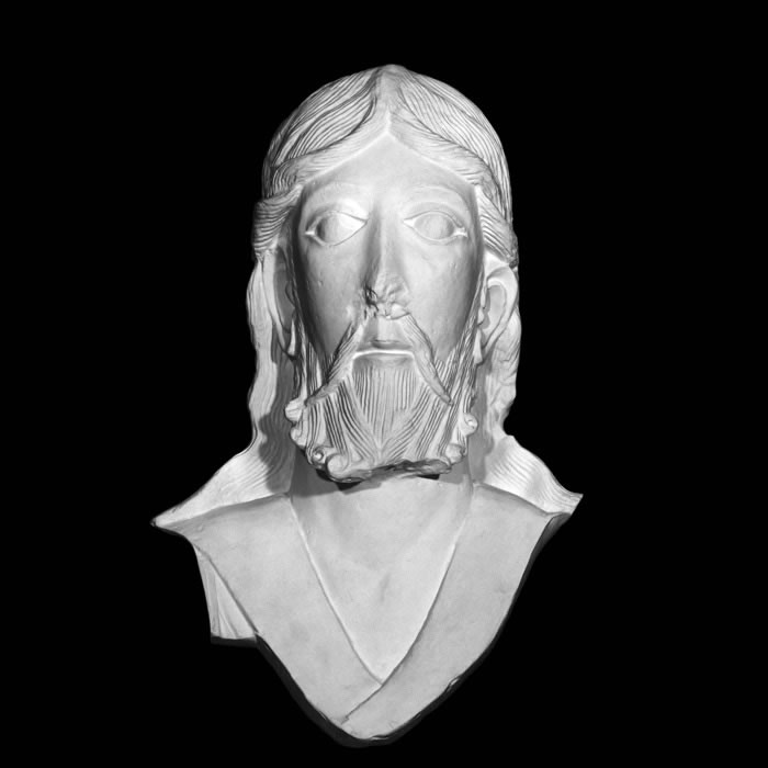 Head of Christ from Vézelay - Middle Ages - Reproduction d’une sculpture de la Basilique Sainte-Marie-Madeleine, Vézelay