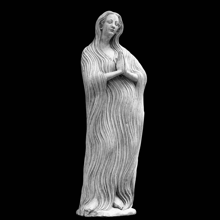 Marie-Madeleine d’Ecouis - Moyen Âge - Reproduction d’une sculpture de la Collégiale Notre-Dame, Écouis