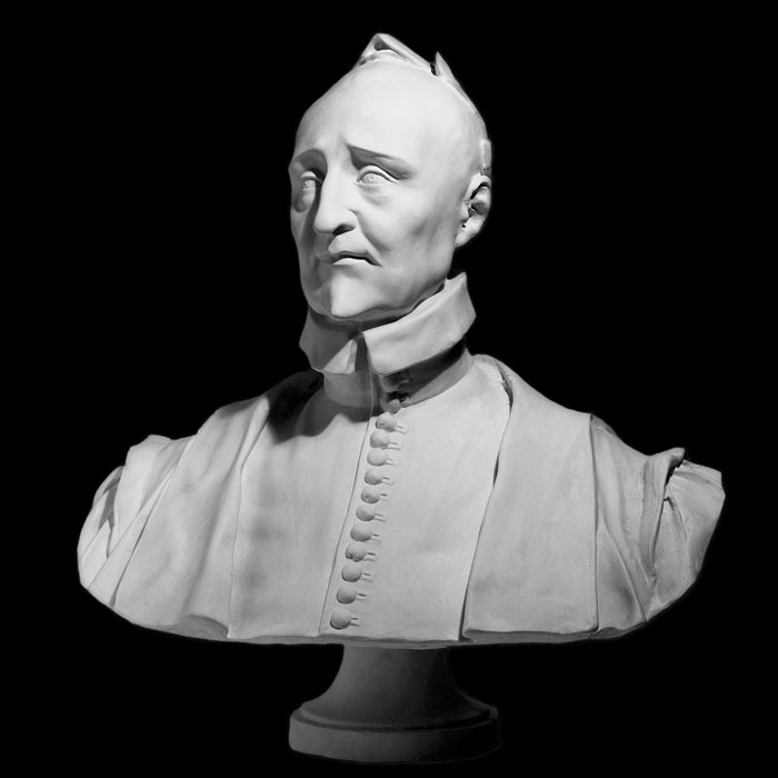 Bust of Pierre de Ronsard - Renaissance - Reproduction d’une sculpture du 