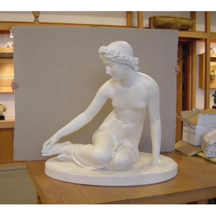 La nymphe Salmacis - Reproduction d’une sculpture du Musée du Louvre, Paris