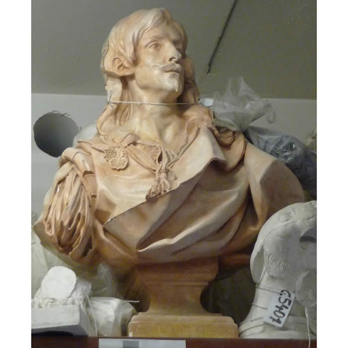 Buste de Jean de Rotrou - Reproduction d’une sculpture du Comédie-Française, Paris
