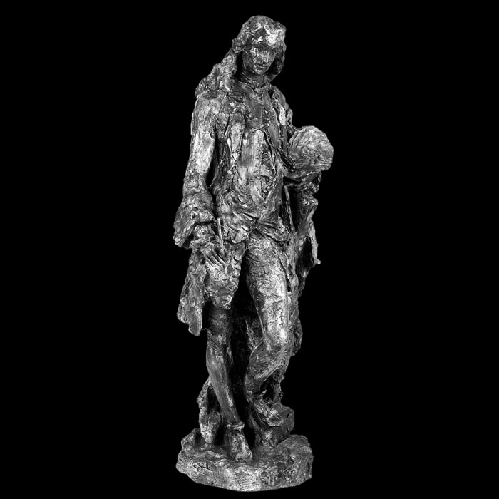 Antoine Watteau - Reproduction d’une sculpture du Musée d’Orsay, Paris