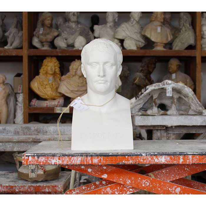 Buste de Napoléon I - Reproduction d’une sculpture du Musée du Louvre, Paris