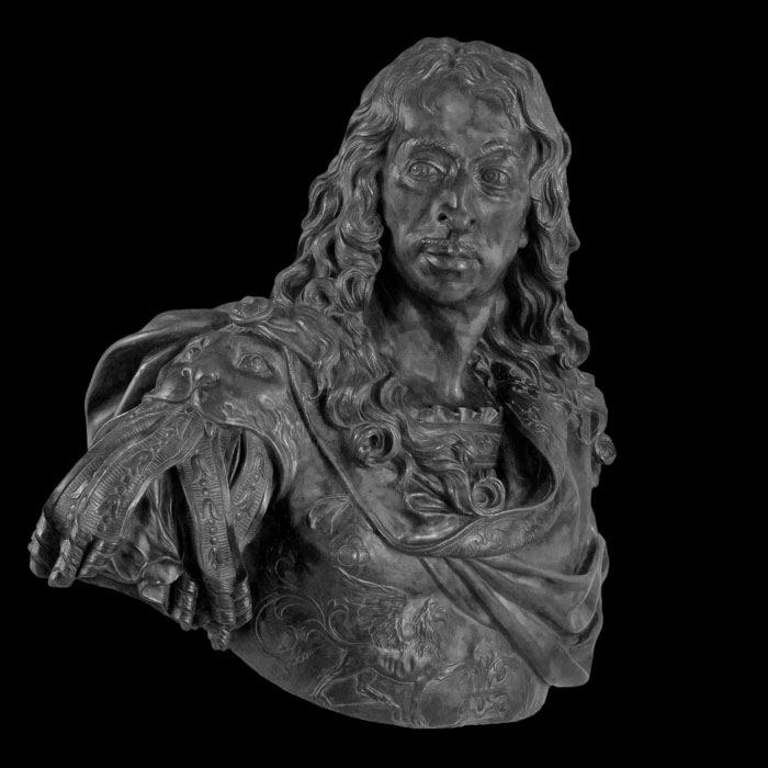 Le Grand Condé - Reproduction d’une sculpture du Musée du Louvre, Paris