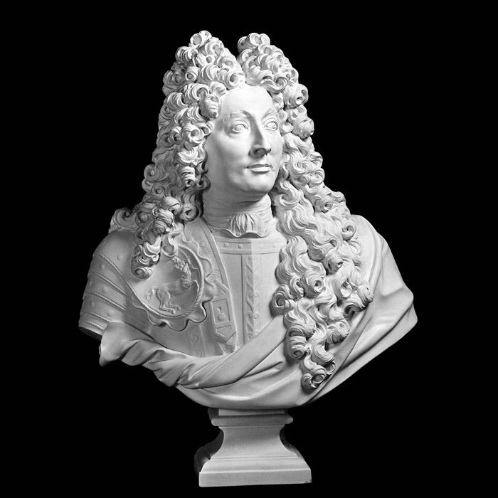 Bust of the marshal de Villars - Reproduction d’une sculpture du Château de Versailles, Versailles
