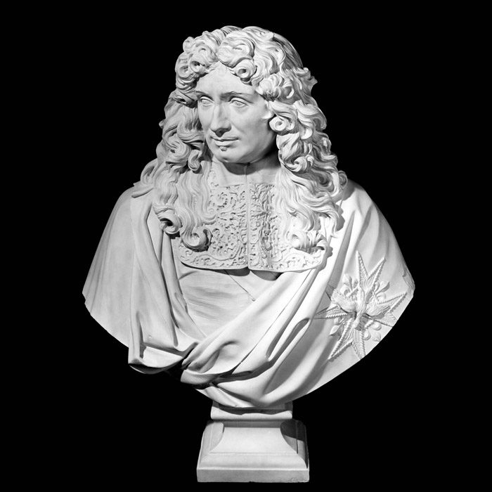 Bust of Jean-Baptiste Colbert - Reproduction d’une sculpture du Musée du Louvre, Paris