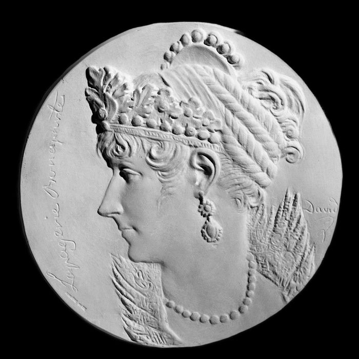 Grand médaillon de l’impératrice Joséphine - Reproduction d’une sculpture du Musée du Louvre, Paris