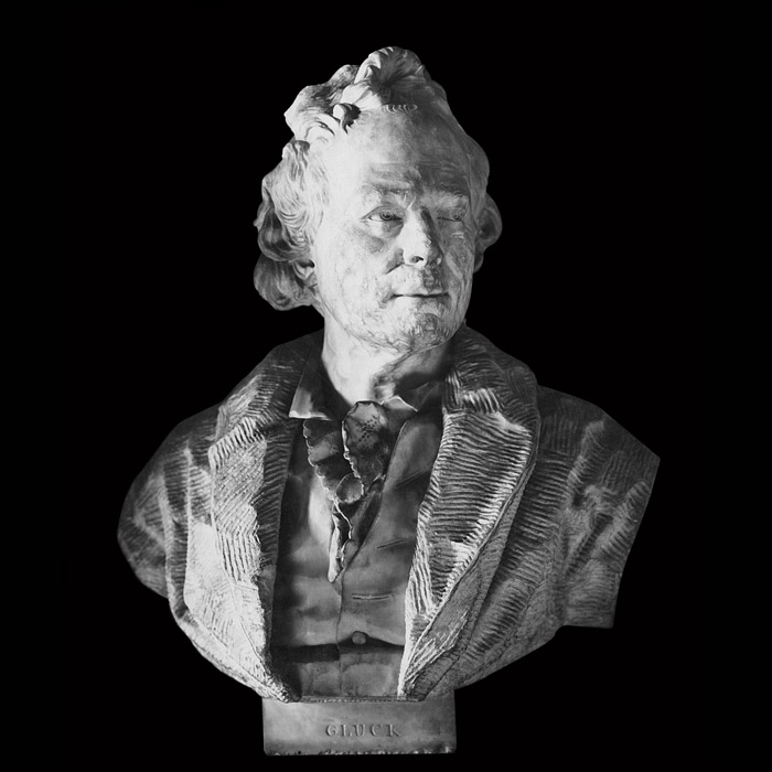 Bust of Christoph Willibald Ritter Von Gluck - Reproduction d’une sculpture du Château de Versailles, Versailles
