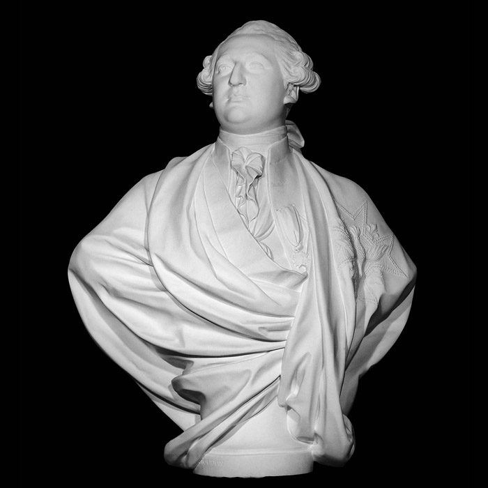 Bust of Louis XVI - Reproduction d’une sculpture du Château de Versailles, Versailles